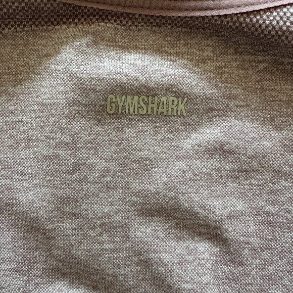 Gymshark Women's Flex Strappy Sports Bra Light Pink Marl Size Medium - Picture 2 of 7